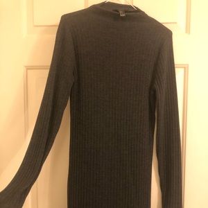 Long sleeve sweater dress